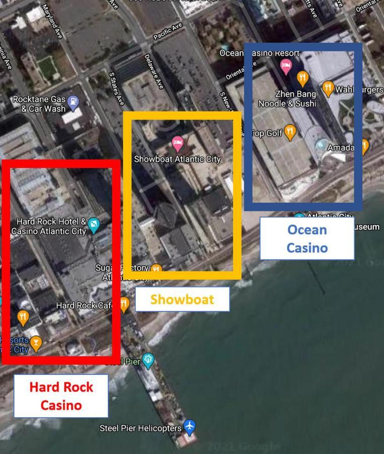 2Br 3Ba Beachfront Rental In Town Cozysuites Atlantic City Exterior photo